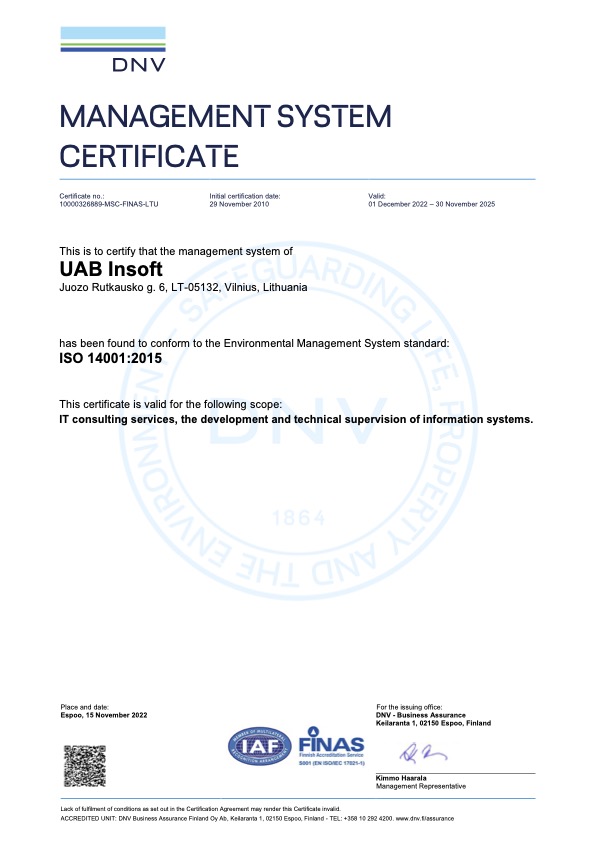 ISO 14001:2015 EN